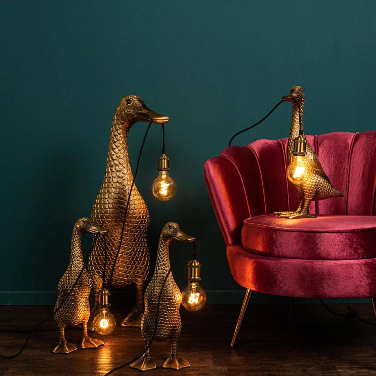 Напольный светильник Золотая утка Floor Lamp Golden Duck