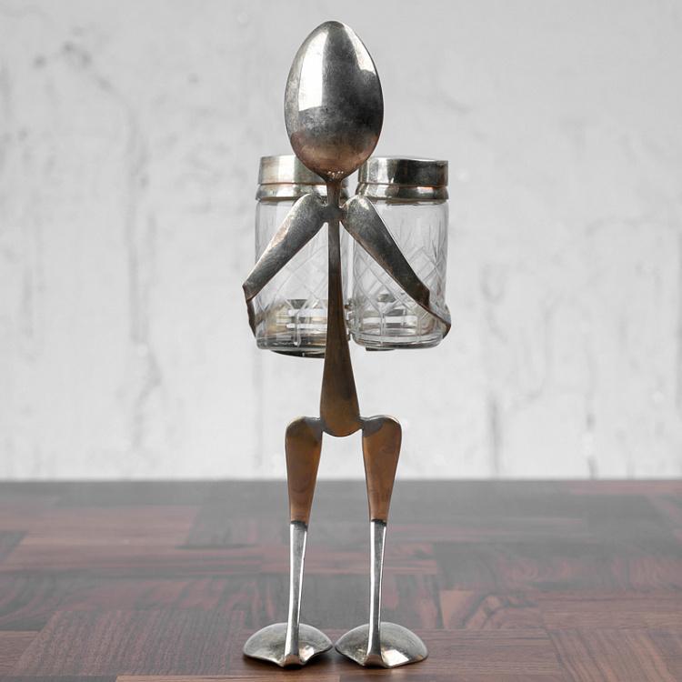 Набор для специй Мистер Перец Set Of 2 Salt And Pepper Mister Pepper