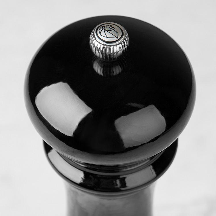 Электрическая мельница для перца Париж, чёрный лак Paris Electric Pepper Mill Black Gloss
