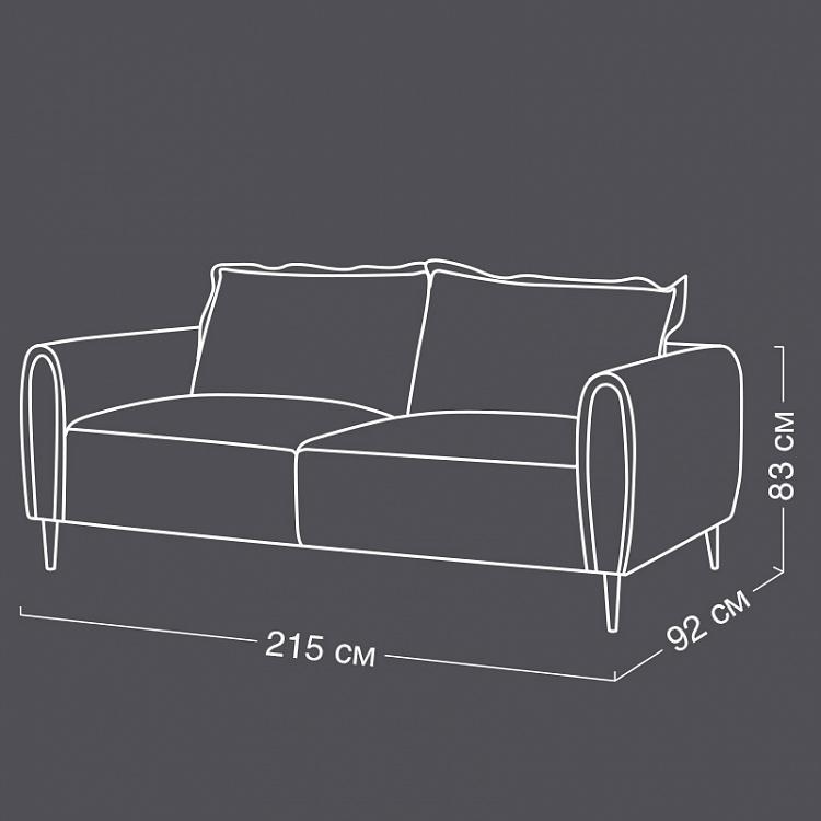 Трёхместный диван Калабрия Calabria 3 Seater D