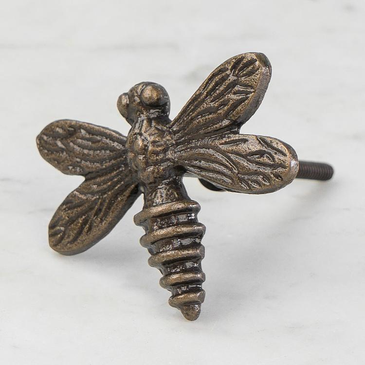 Мебельная ручка Лесная пчела Forest Bee Metal Knob