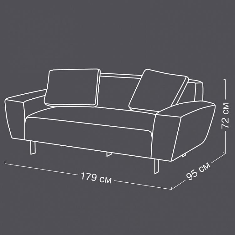 Двухместный диван Латизана Latisana 2 Seater