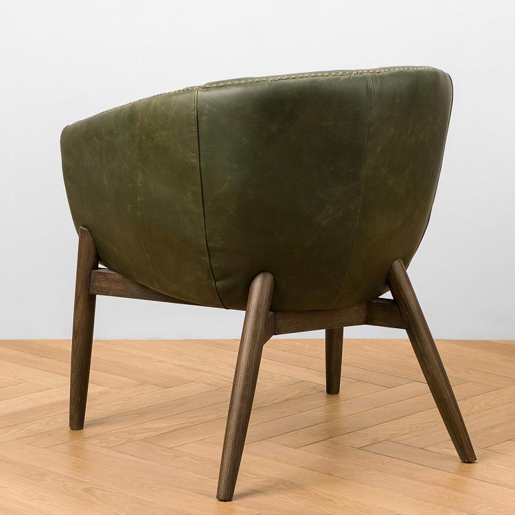 Кресло Жюли, ножки цвета тёмный ясень Julie Armchair, Ash Brown