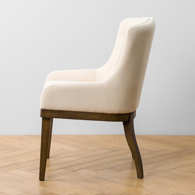 Кресло Маттео, тёмные ножки Matteo Armchair, Ash Dark Brown