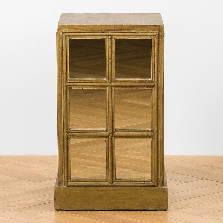 Прикроватный столик с зеркалами Фенестра  Fenestra Side Table