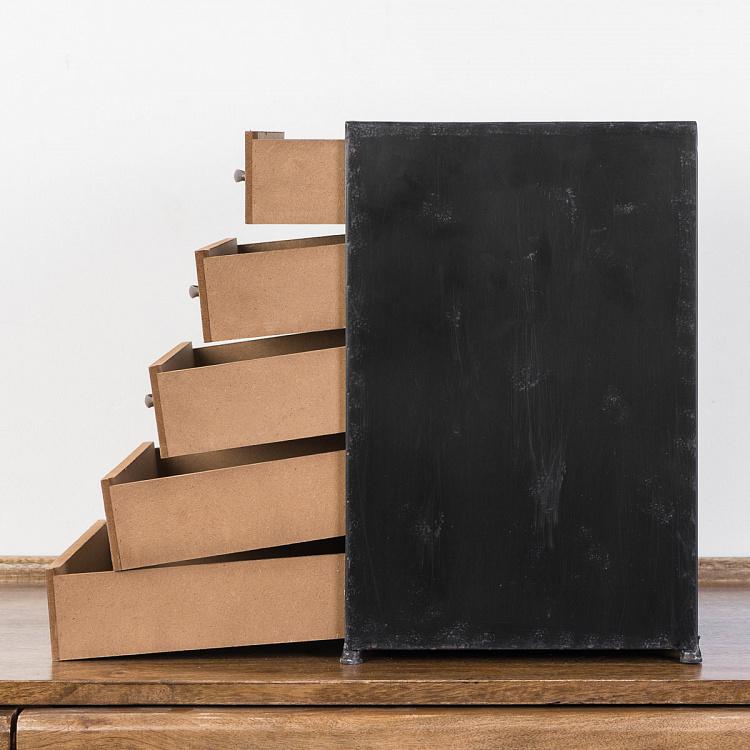Органайзер для документов с пятью ящиками Small Document Shelf With 5 Drawers