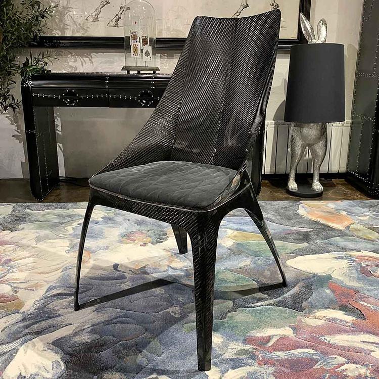 Стул из карбона Кавалло Cavallo Dining Chair, Carbon