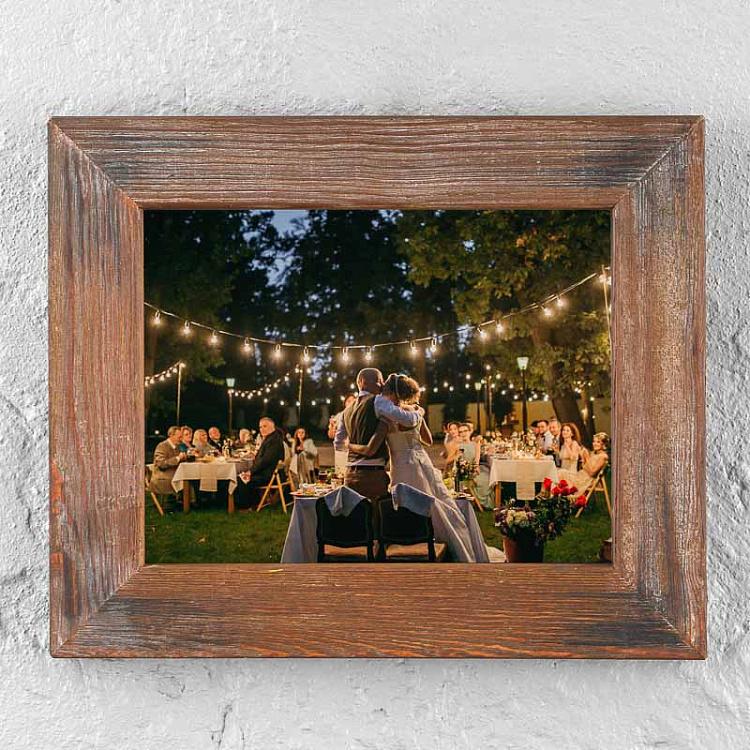 Рамка для фото из брашированной сосны, L Brushed Pine Photo Frame Large