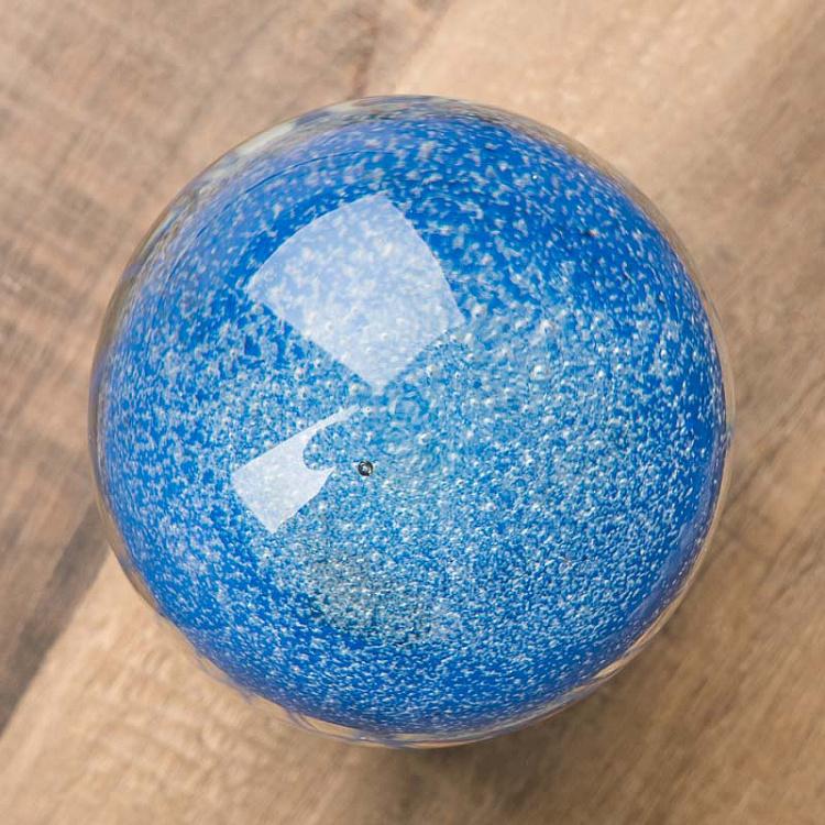 Пресс-папье Две синие медузы Glass Paperweight 2 Blue Jellyfish