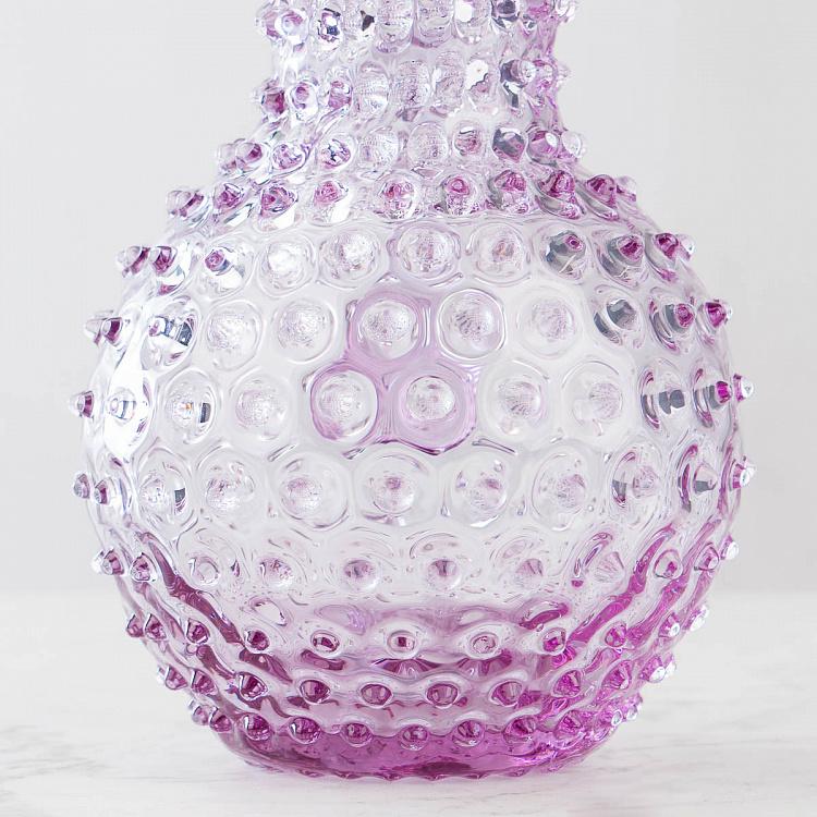 Лиловый кувшин Диамант Pitcher Hobnail Lila Large