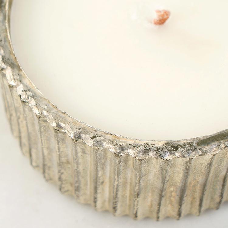 Соевая аромасвеча в стакане из ртутного стекла Эрл Грей Mercury Finish Soy Wax Candle Earl Grey