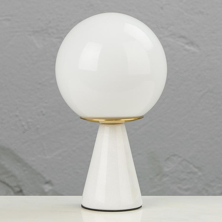 Настольная лампа с мраморным основанием Лова Lova Table Lamp
