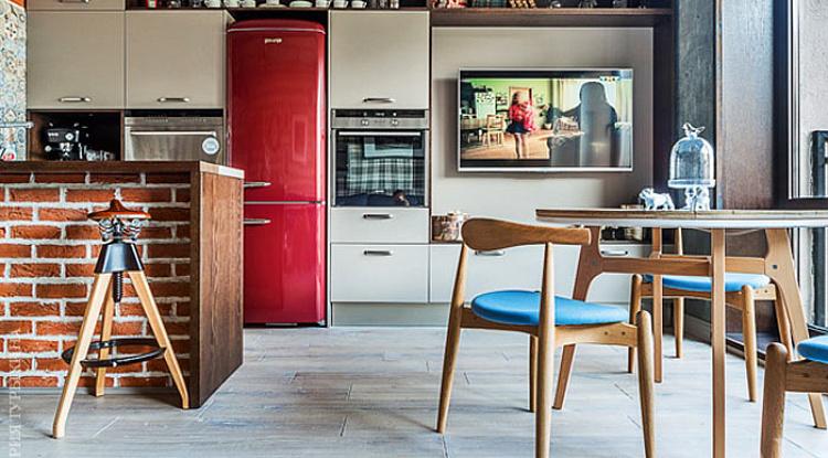 Лофт в Москве с нашими товарами на страницах сайта Architectural Digest