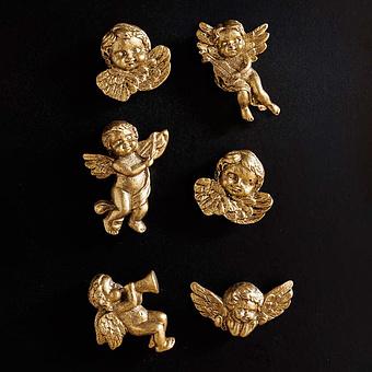 Set Of 6 Magnets Angelo