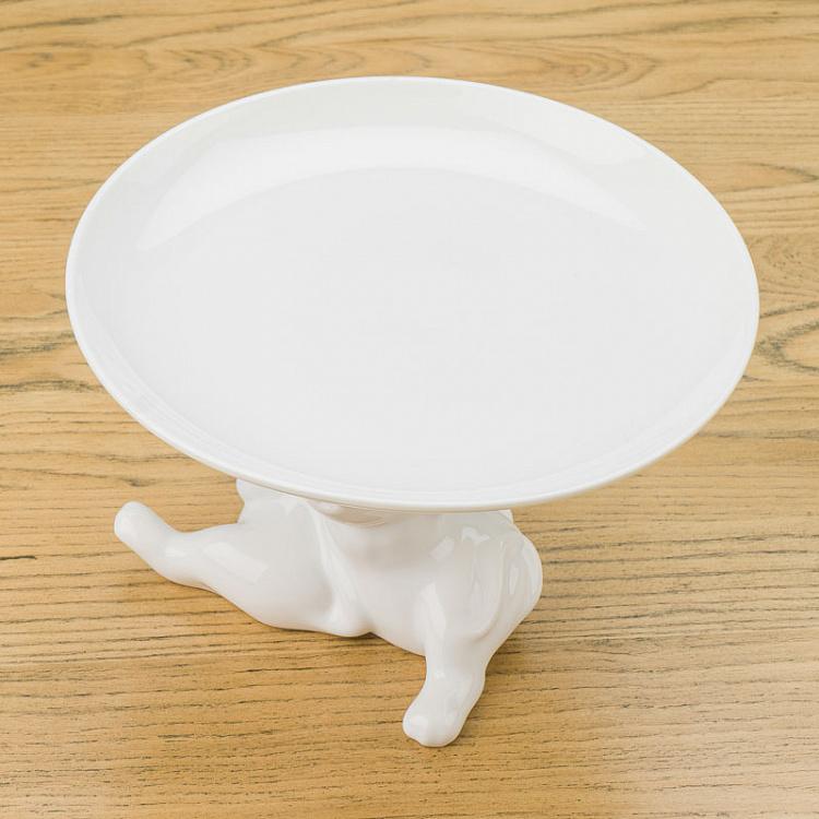 Сервировочная подставка-тортовница Мышки-братишки, M Decorative Plate Mouse Brothers Medium