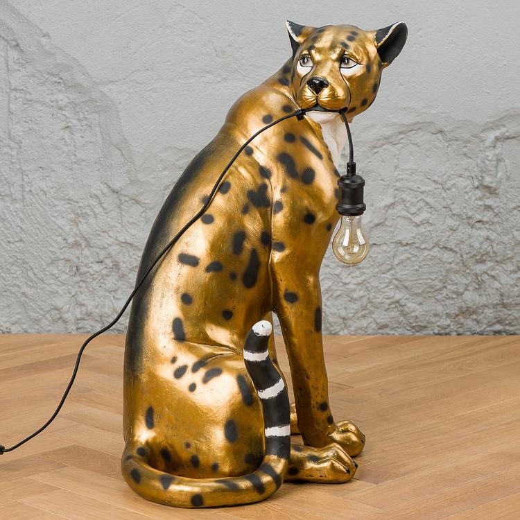 Напольный светильник Леопард Леопольд Floor Lamp Golden Leopold