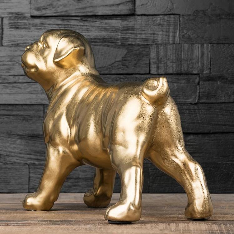 Статуэтка Золотой Мопс Golden Pug