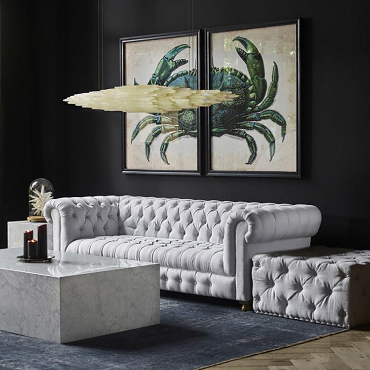 Картина-принт диптих Краб Set Of 2 Crab