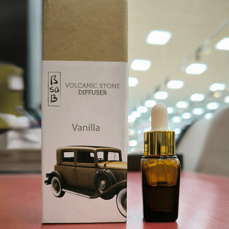 Ароматизатор для авто и шкафов Ваниль (масло, камень) дисконт5 Car And Cabinet Diffuser Vanilla discount5