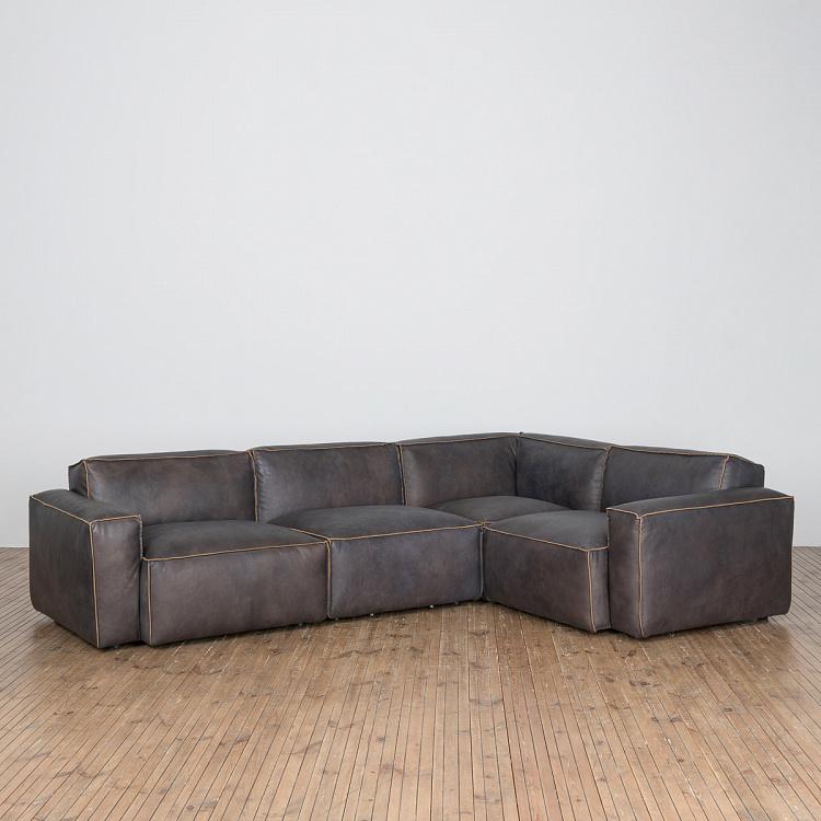 Угловой модульный диван Нирвана 3, M Nirvana Group Medium 3