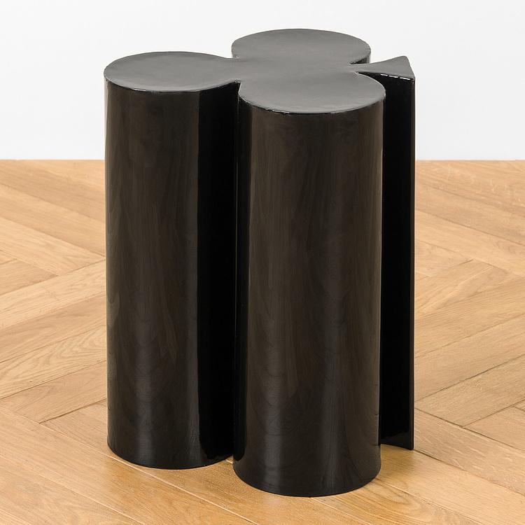 Прикроватный столик Трефы Poker Black Club Side Table