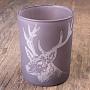 Подсвечник Candleholder Dark Grey Deerhead