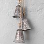 Подвесное украшение Bell Garland Brushed 75 cm