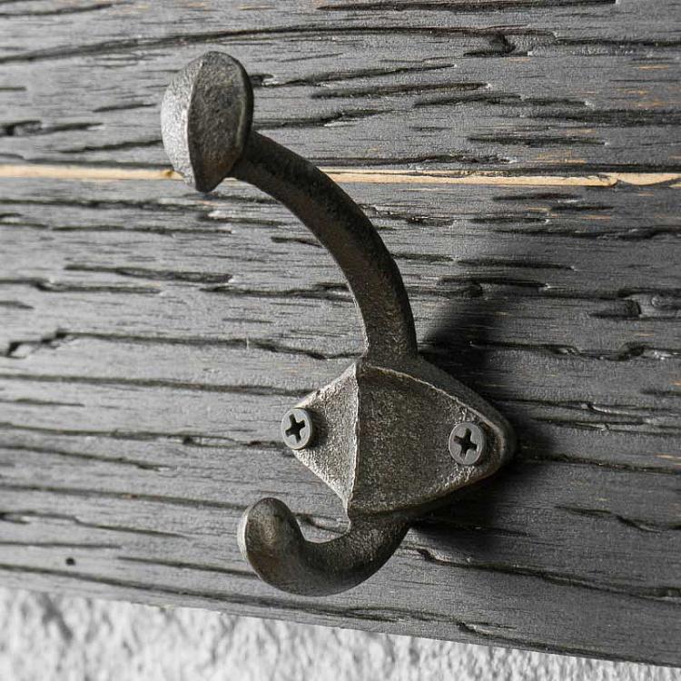 Четырёхместная настенная вешалка Добро пожаловать Welcome Coat Holder With 4 Hooks