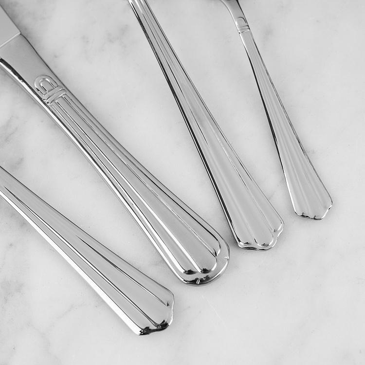 Набор из 126 столовых приборов на 12 персон в деревянной коробке Бернини Set Of 126 Cutlery Pieces Bernini Wooden Box