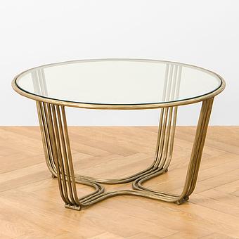 Art Nouveau Coffee Table Round