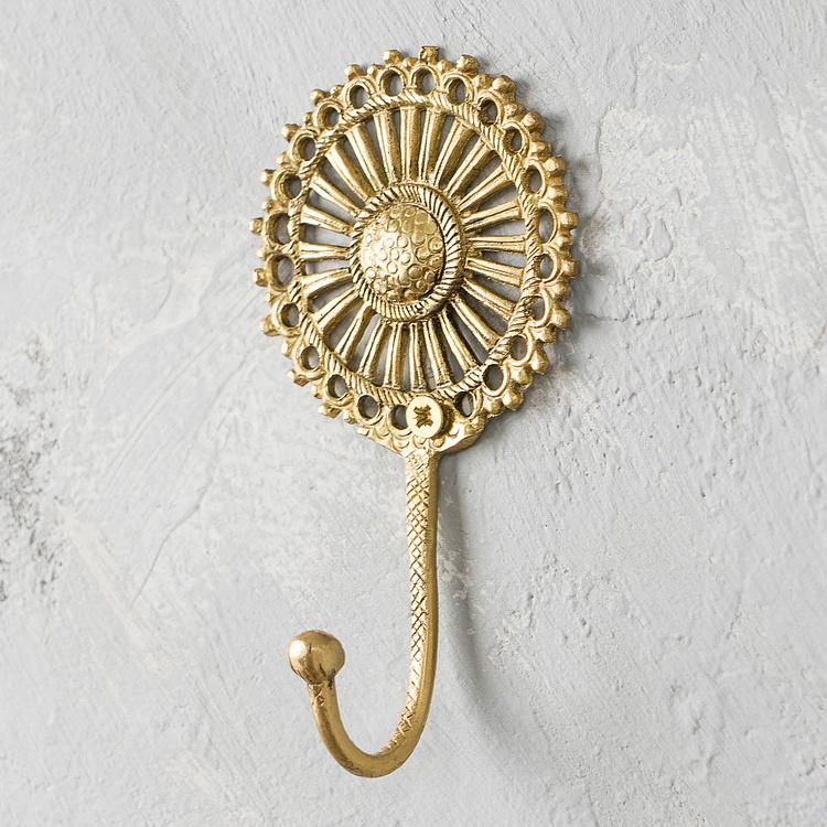 Крючок Конарк в стиле бохо Konark Solid Brass Boho Hook