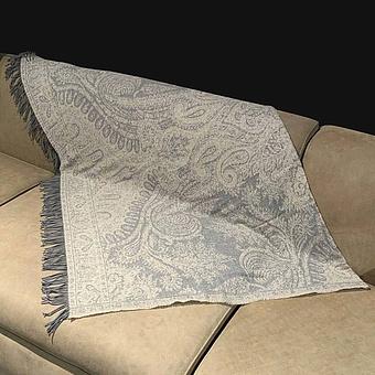 Плед Magnolia Plaid Grey 130x180 cm