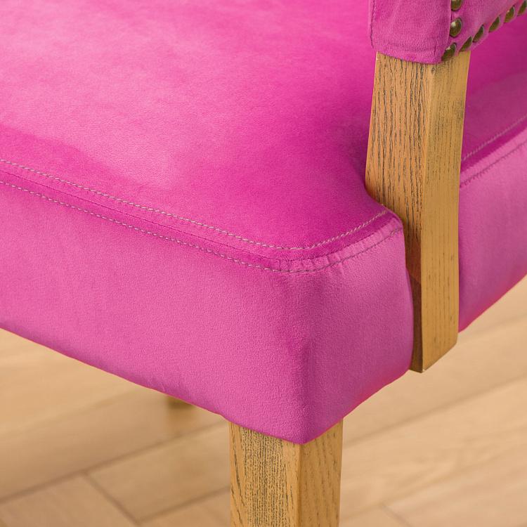 Стул Ньюпорт с подлокотниками, светлые ножки Newport Dining Chair, Oak Brown