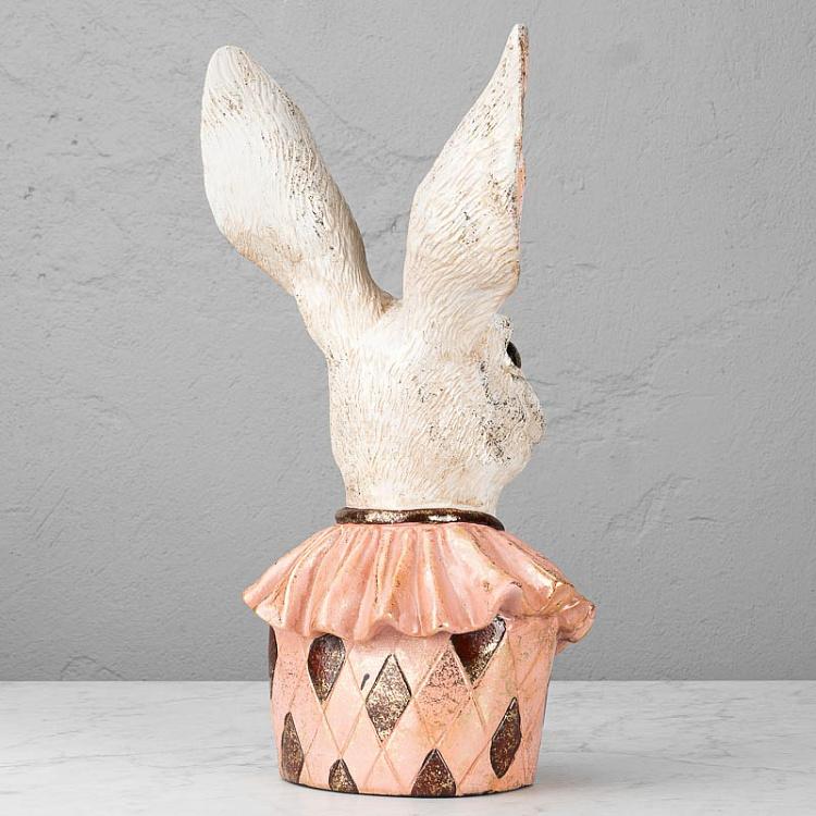 Статуэтка Бюст кролика бежевый Rabbit Bust Apricot
