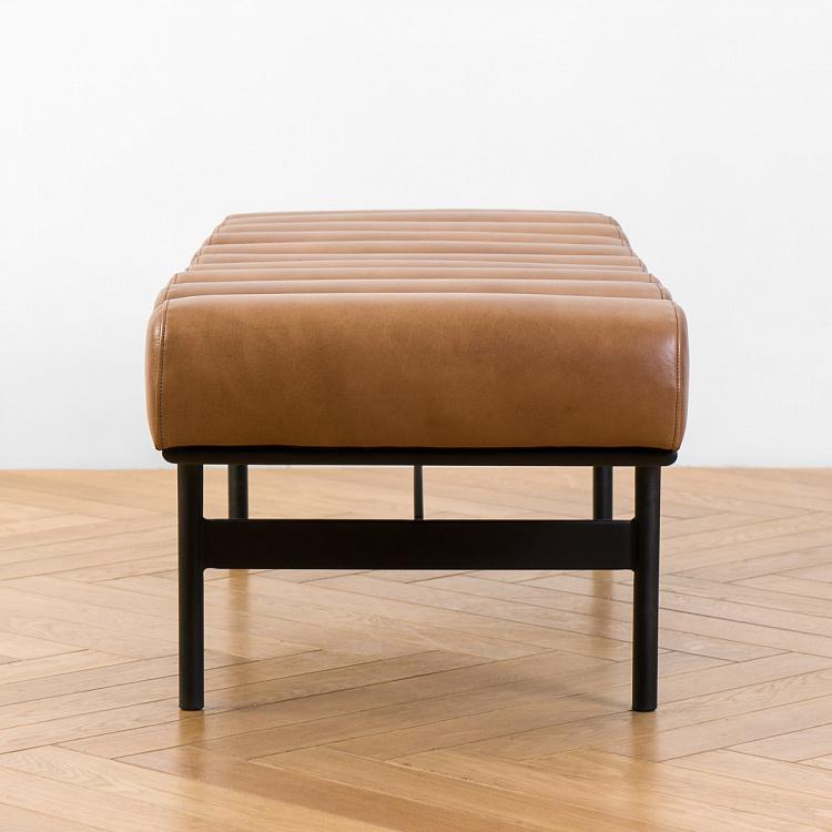 Банкетка Люксемург Luxemburg Ottoman, Black Matt Metal RM