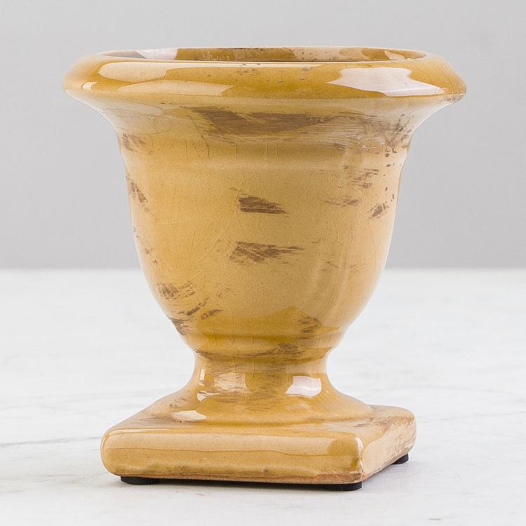 Горчичная мини-ваза Медичи, S Medicis Vase Mustard Small