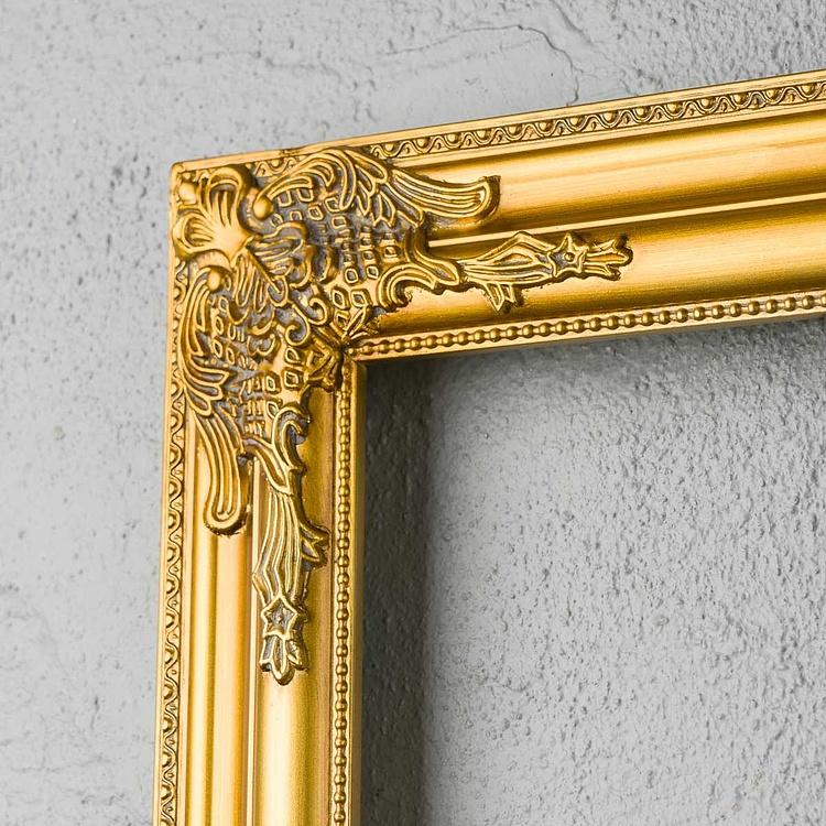 Декоративная золотистая рама Барокко Baroque Frame Gold