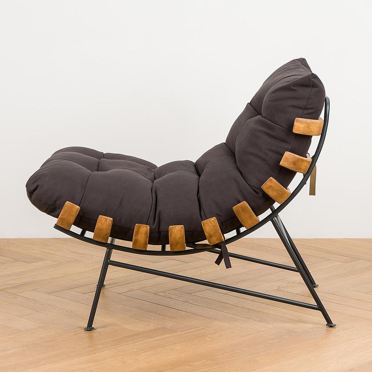 Кресло Капри Capri Armchair, Black Matt Metal RM