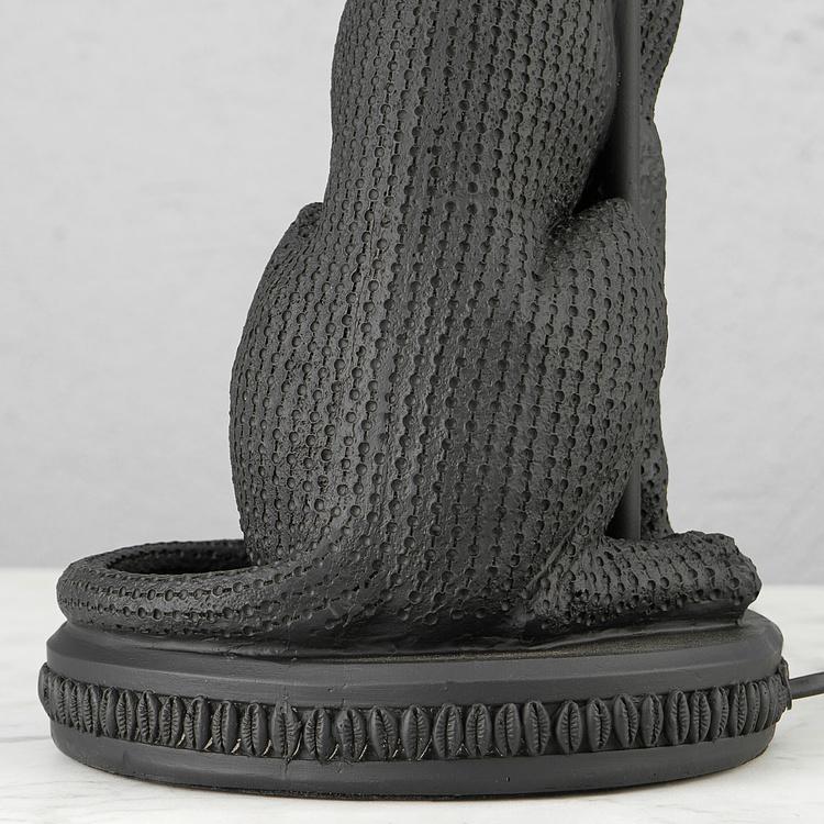 Настольная лампа с абажуром Пантера Black Panther Bagheera Lamp With Shade