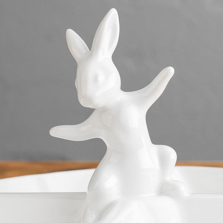 Менажница Кролик-озорник Serving Dish Naughty Rabbit