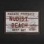 Арт-объект Shadow Box Nudist Beach Small