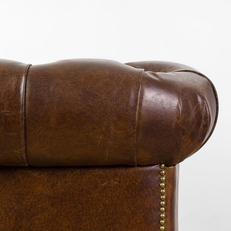 Кресло Сенат, коричневые дубовые ножки Senate 1 Seater, Maroon Brown Oak PF