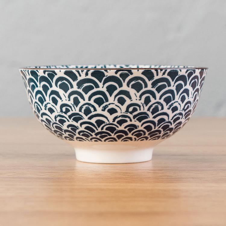 Набор из трёх пиал Портата Сапа Блю Set Of 3 Bowls Portata Sapa Blue