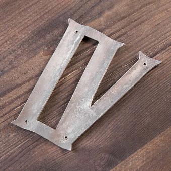 Roman Number 6 In Metal