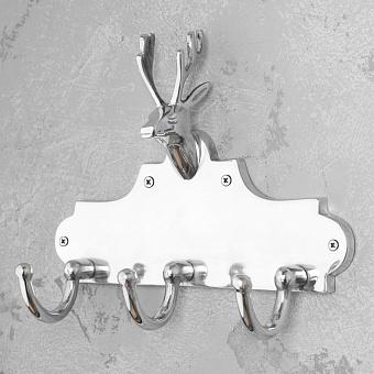 Coat Rack 3 Hooks Deer Head