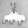 Настенная вешалка Coat Rack 3 Hooks Deer Head