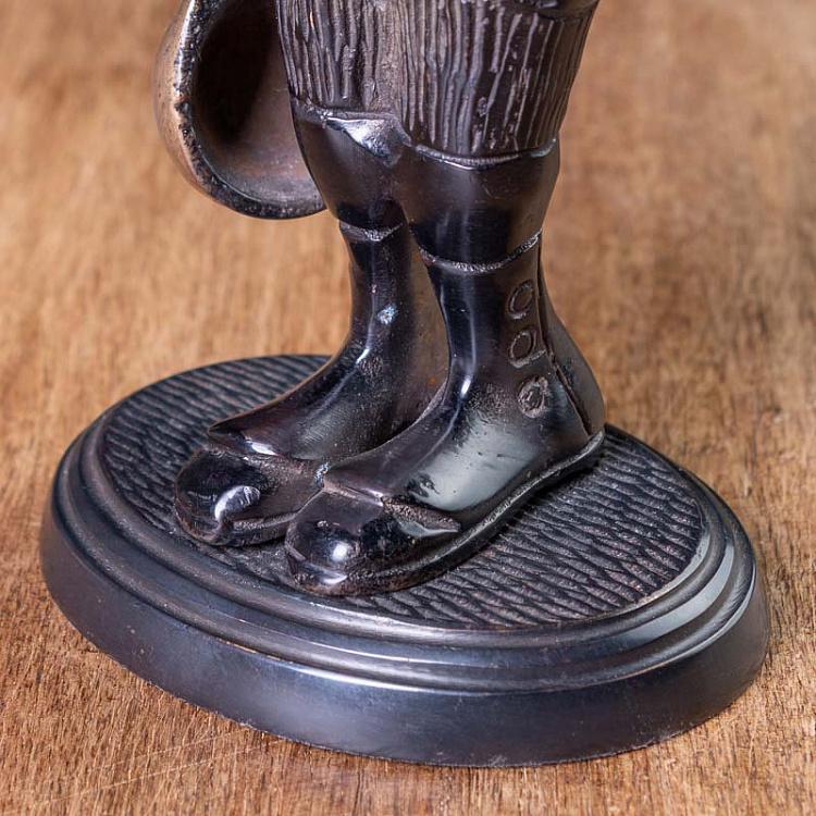 Статуэтка Кулик с горном	 Sandpiper With Horn Bronze Finish