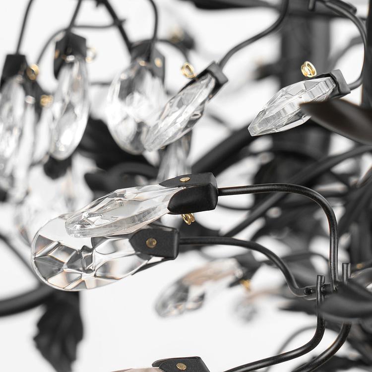 Чёрная люстра Рамбуйе, S Rambouillet Chandelier Black Small