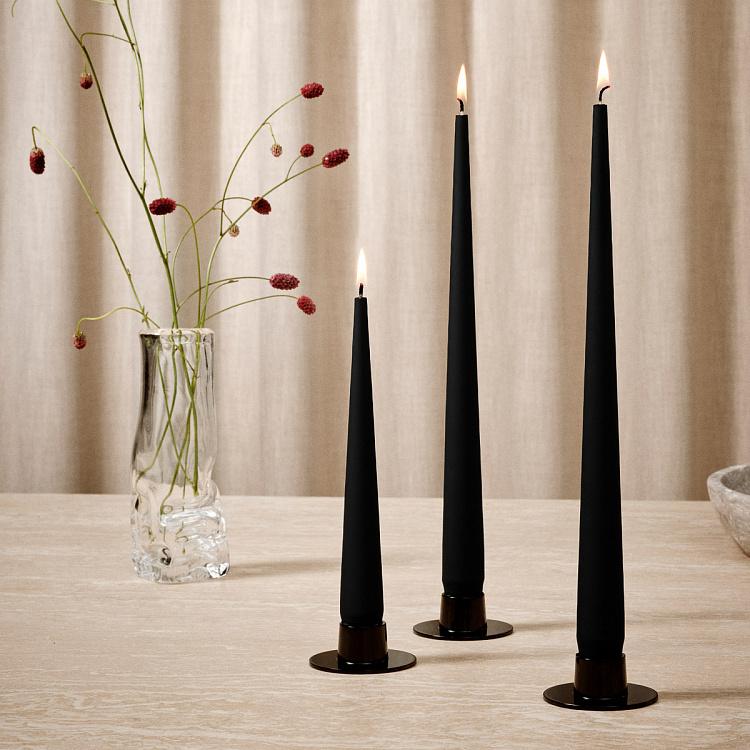 Парафиновая свеча конусная матовая Taper Candle Matt