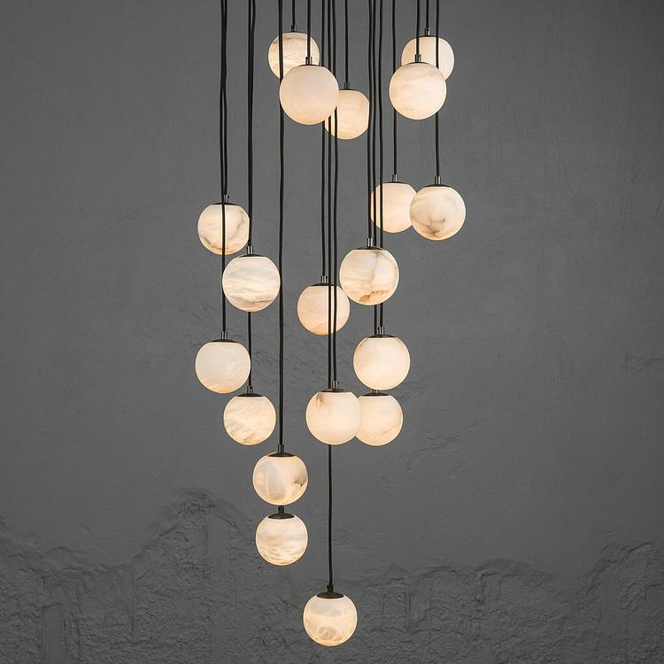 Люстра Галактика 19 планет Млечный Путь, S Galaxy 19 Milky Way Chandelier Small OZ